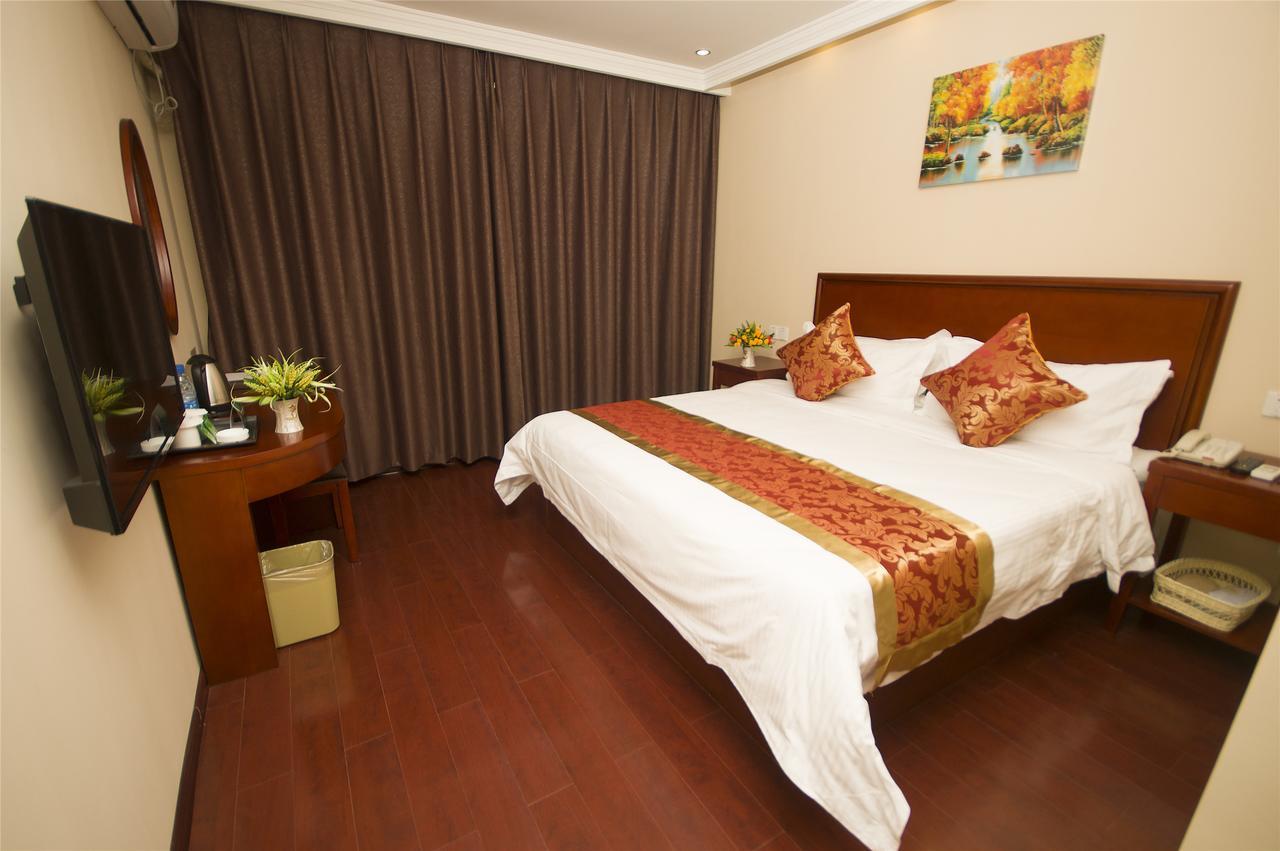 Greentree Inn Jiangsu Wuxi Jiangyin Zhouzhuang Shiji Avenue Business Hotel Exterior foto