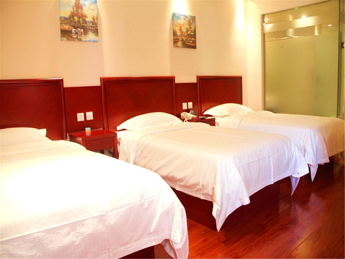Greentree Inn Jiangsu Wuxi Jiangyin Zhouzhuang Shiji Avenue Business Hotel Exterior foto