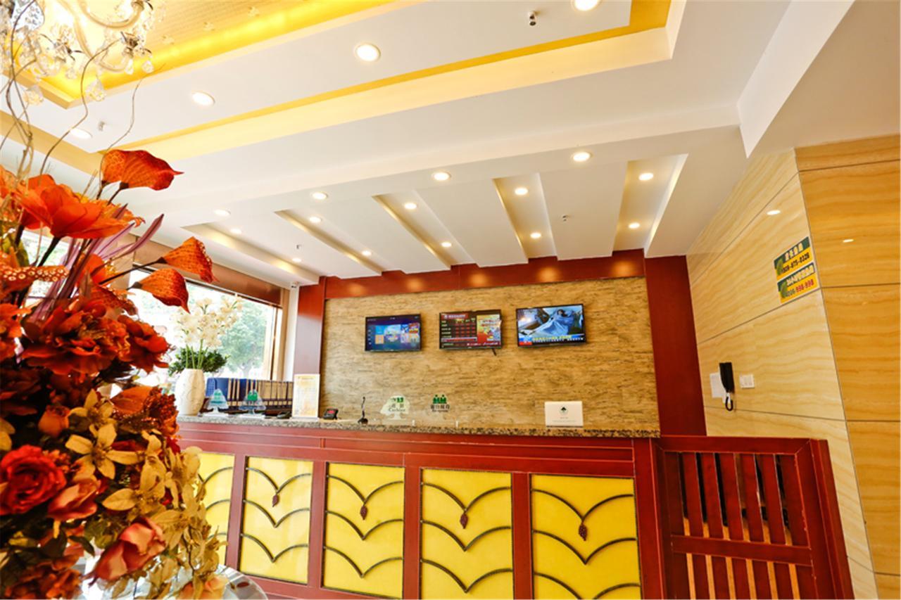 Greentree Inn Jiangsu Wuxi Jiangyin Zhouzhuang Shiji Avenue Business Hotel Exterior foto