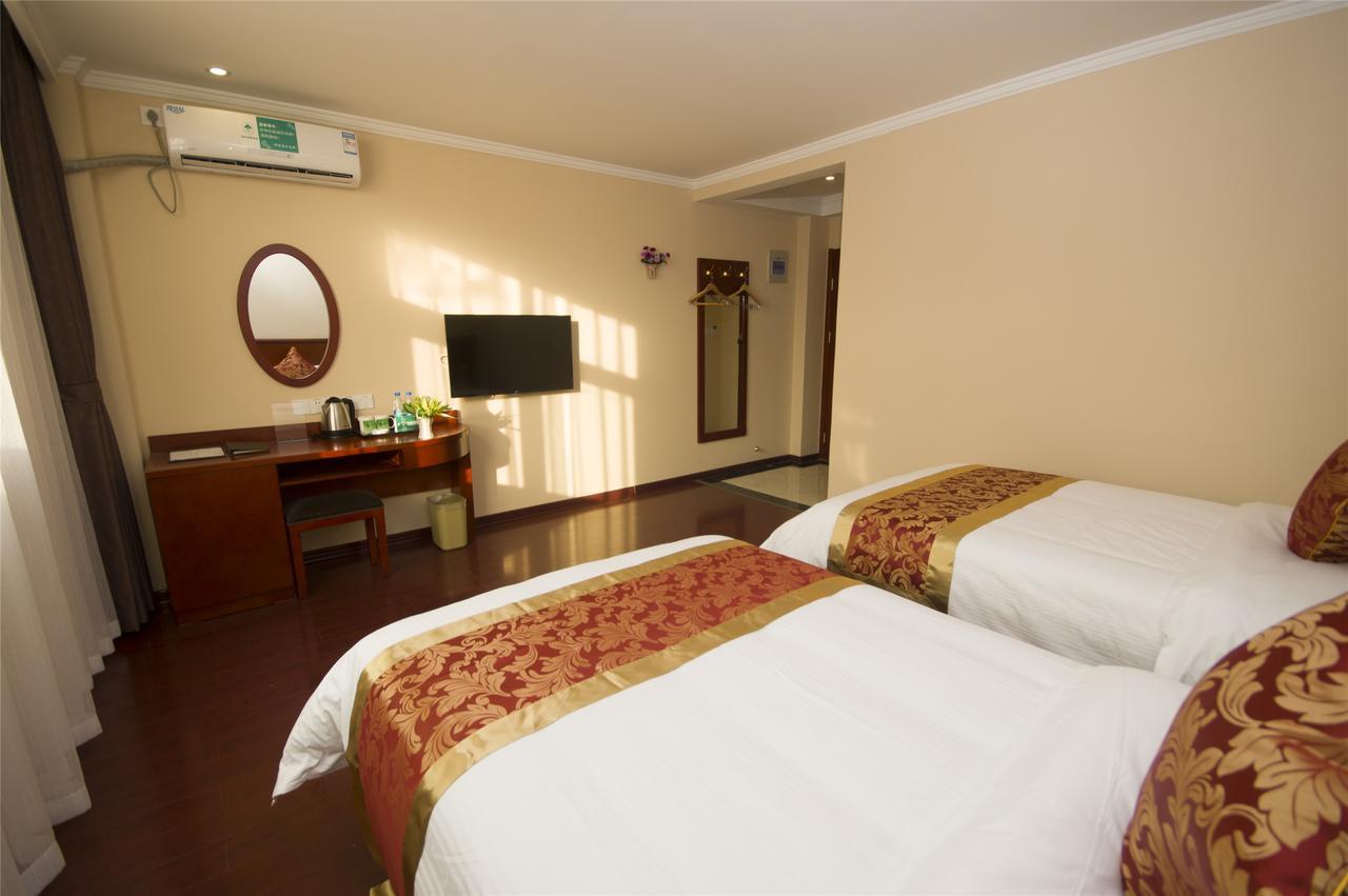 Greentree Inn Jiangsu Wuxi Jiangyin Zhouzhuang Shiji Avenue Business Hotel Exterior foto